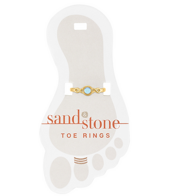 Sand & Stone Toe Ring