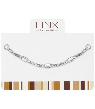 Silver Chunky Chain Solitaire LINX Add-on