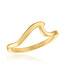 Wave Gold Layers Ring