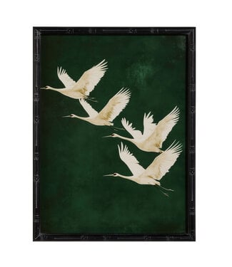 22" Flight of the Egrets Wall Art