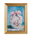 16" Rose Ginger Jar Framed Wall Art