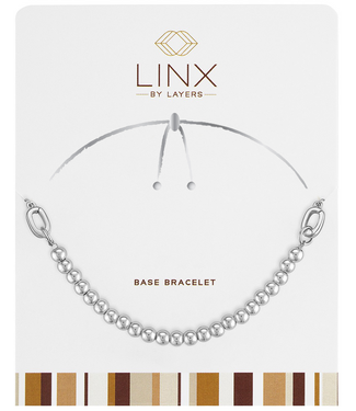 Silver Ball LINX Base Bracelet