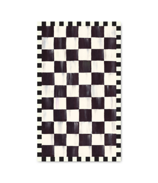 MACKENZIE CHILDS Courtly Checkered 3' X 5' Washable Rug