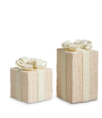 Cream Tweed Packages