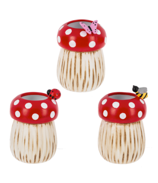 Garden Decor- Mushroom Planters