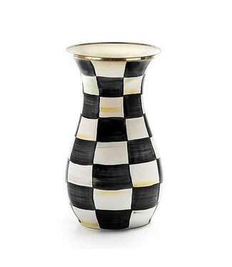 MACKENZIE CHILDS Courtly Check Tall Vase