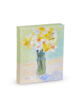6" Daffodil Melody Wall Art