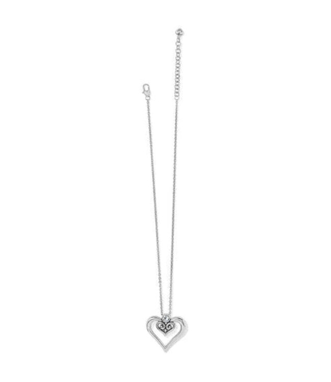 BRIGHTON Alcazar Duet Heart Necklace