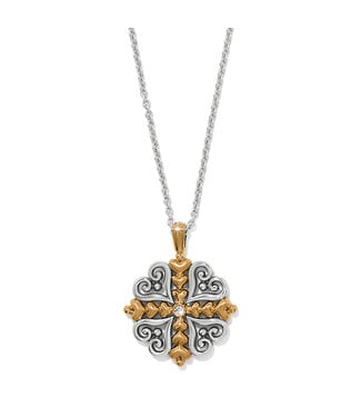 BRIGHTON Alcazar Heart Two Tone Necklace