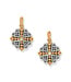 BRIGHTON Alcazar Heart Two Tone Post Drop Earrings