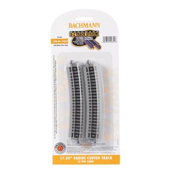 Bachmann N EZ- Tracks 17.50" Radius Curved Tracks # 44855 #TOTE1