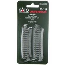 Kato Trains Kato N Unitrack Curved Track R282 # 20-111