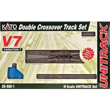 Kato Trains Kato N V7 Double Crossover Track Kit # 20-866-1