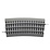 Lionel O FasTrack O-72 1/2 Curve Track # 6-12055