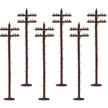 Lionel O Scale Telephone Poles Standard # 6-37851