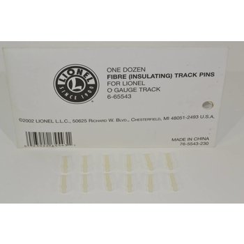 Lionel O-Gauge Fibre Pins # 6-65543