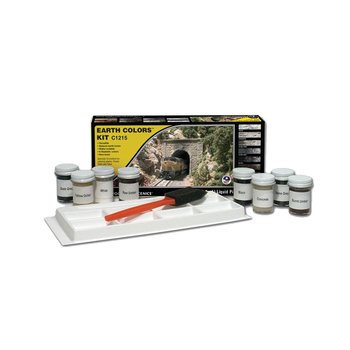 Woodland Scenics 1215 Earth Color Kit