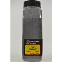 Woodland Scenics Shaker Gray Ballast # 1375