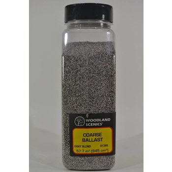 Woodland Scenics Shaker Coarse Ballast/Gray Blend # 1395