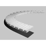 Woodland Scenics Foam Riser-1/2"" 4pc ST1406