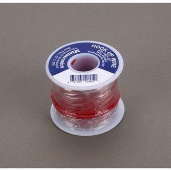 Miniatronics Miniatronics 18 Gauge Stranded Single Conductor Wire - 100' 30m -- Red # 185-01