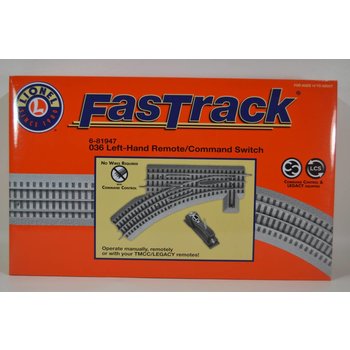 Lionel O36 FasTrack Remote/Command Switch LH # 6-81947