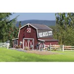 Piko G Red American Barn Kit # 62110