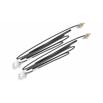 Woodland Scenics Stick-On LED  Just Plug Lighting System - Warm White w/24" Wire Lead & Plug pkg(2) # 5740
