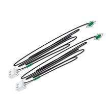 WDS Lgt Sys Just Plug Stick-On LED Lights, Green # 5737