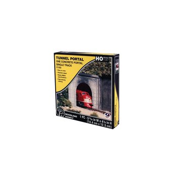 Woodland Scenics Single-Track Tunnel Concrete Unpainted  # 1252