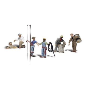 Woodland Scenic HO City Workers # 1826