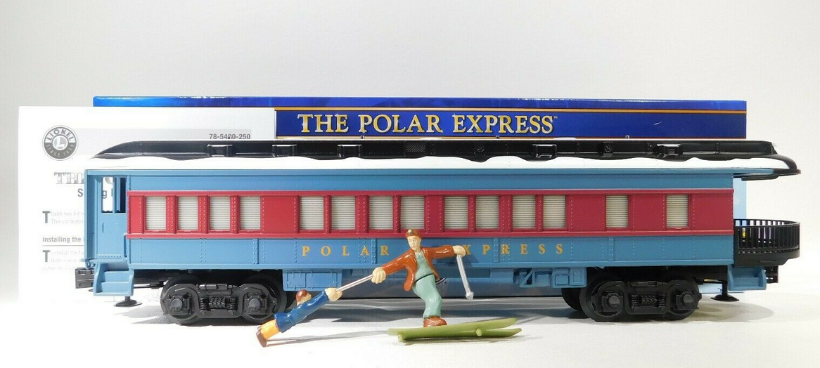 Lionel O The Polar Express™ Skiing Hobo Observation Car #6-85400 #TOTES1