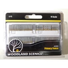 Woodland Scenics N Scale Privacy Fence #A2995 #TOTES1