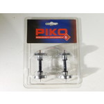 PIKO G Scale Metal Wheelset: 30mm, Plated, 2 Pcs #36164 #TOTES1