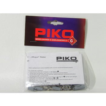 PIKO Metal Crankpins - 45mm Mogul Wheels (Set of 6) # 36091