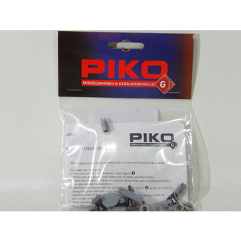 PIKO Metal Crankpins - 36.5mm BR80 Loco Wheels (Set of 6) # 36094