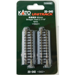 Kato Trains Kato N Scale Straight Track 2 7/16" #20-040