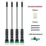 Digitrax Digitrax SH2AB HO Mainline Signal Mast Kit #SH2AB