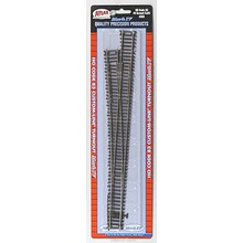 Atlas HO Code 83 Custom-Line Mark IV Turnout w/NS & Brown Ties - #8 LH # 565