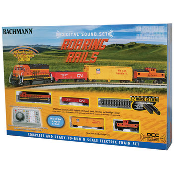 Bachmann N DCC BNSF Roaring Rails Starter Set # 24132