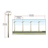 Woodland Scenics O Pre-Wired Utility System Single Crossbar Poles # US2280
