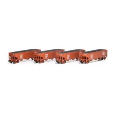 Athearn Athearn N Milwaukee 3 bay Offset Hopper 4 Pack # ATH51171