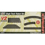 Kato Trains Kato N V2 Single Track Viaduct Set # 20-861