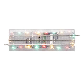 Lionel O FasTrack Lighted 10" Straight 4-pack # 2025010