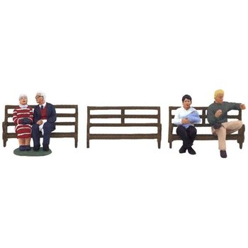 Lionel O Park Benches People  Pack # 6-24192