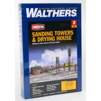 Walthers N Sanding Towers & Drying House # 933-3813
