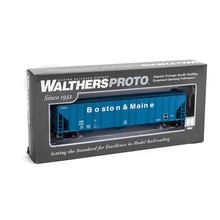 Walthers HO Boston & Maine # 5401 Bay Hopper Car # 920-106154