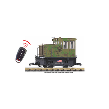 Piko G U.S. Army (USATC) 25-Ton Diesel Locomotive, Battery-Powered R/C, w/Sound # 38511