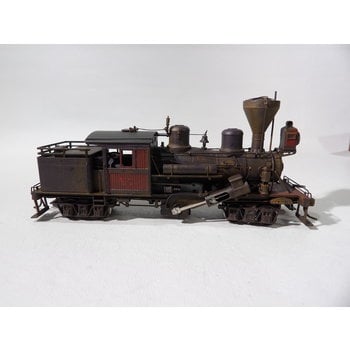 United Brass HO Geared two truck Climax locomotive ho brass  # B261-3