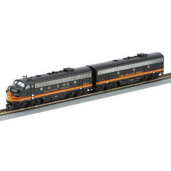 Athearn Genesis HO DC Northern Pacific F-7A Phase 1 #6013D & F-7B Unit # G1611A & G1611B